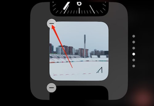 Delete a StandBy widget on your iPhone
