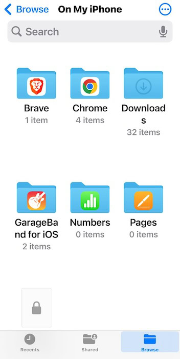 Going Through Downloads Folders for Different Apps