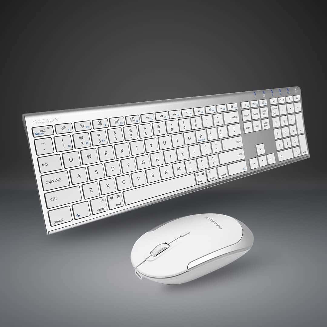 The Macally Keyboard and Mouse