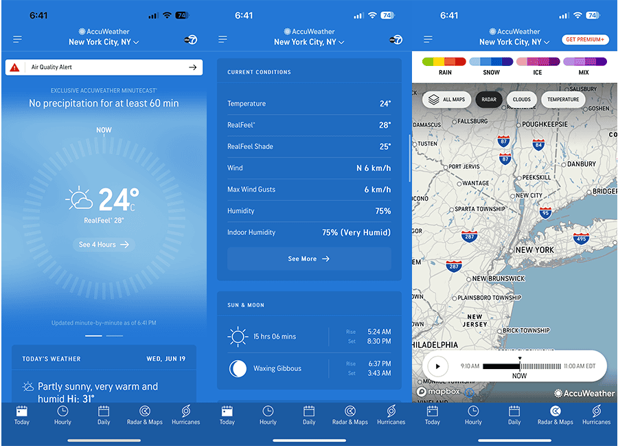 AccuWeather Screenshot