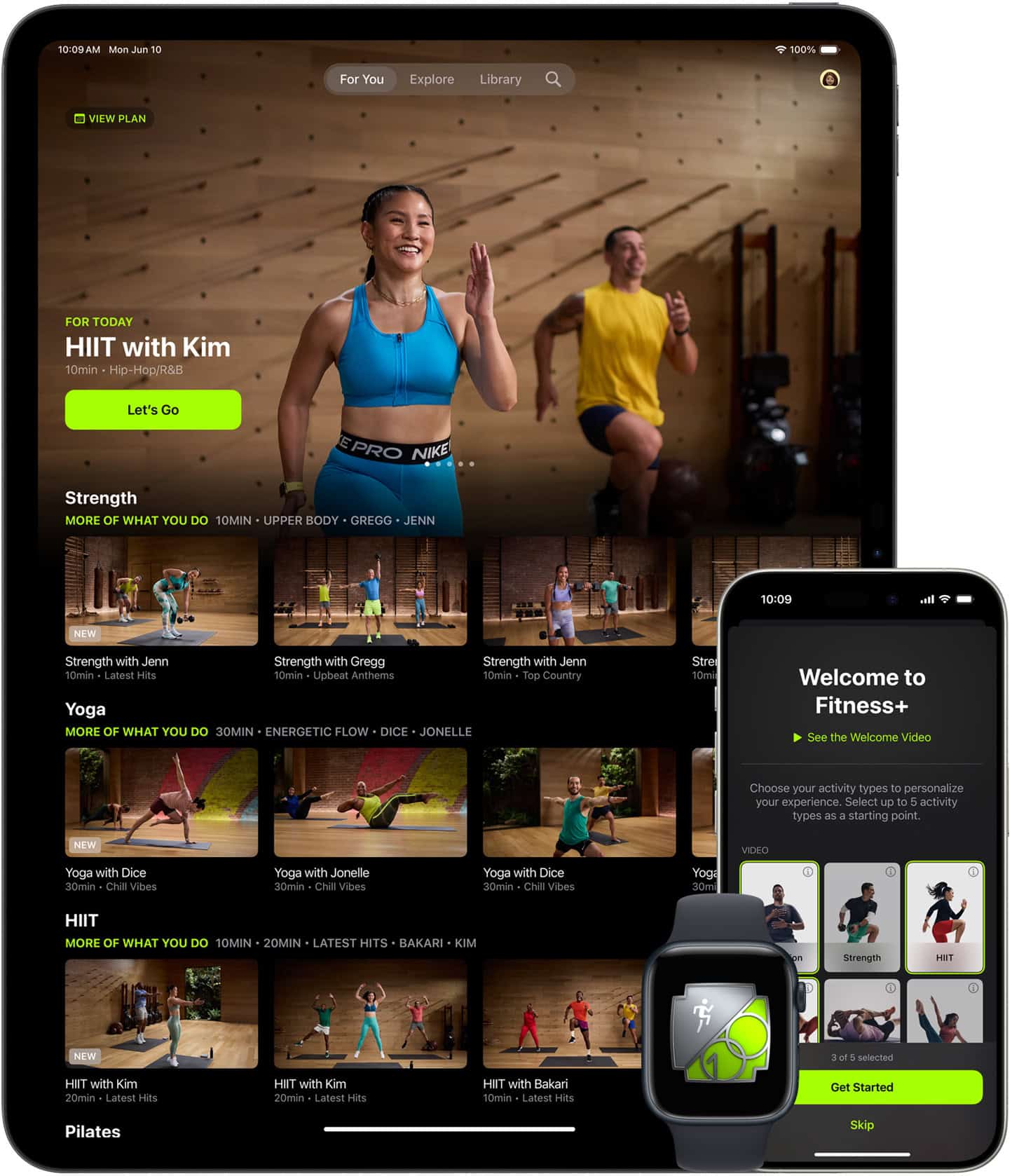 Apple Fitness+ Workouts in iOS 18 and iPadOS 18