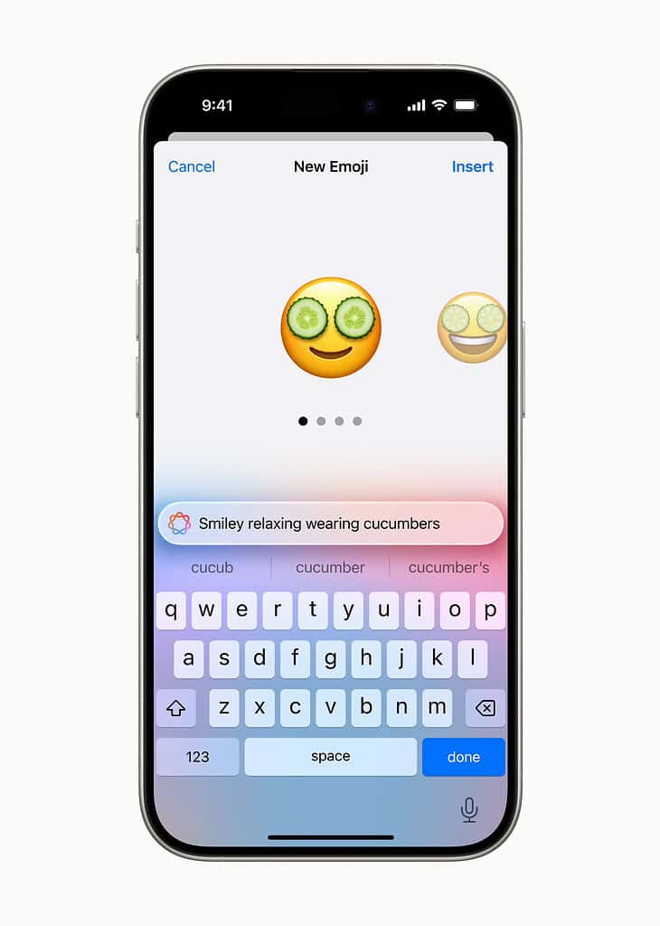 creating an emoji in ios 18