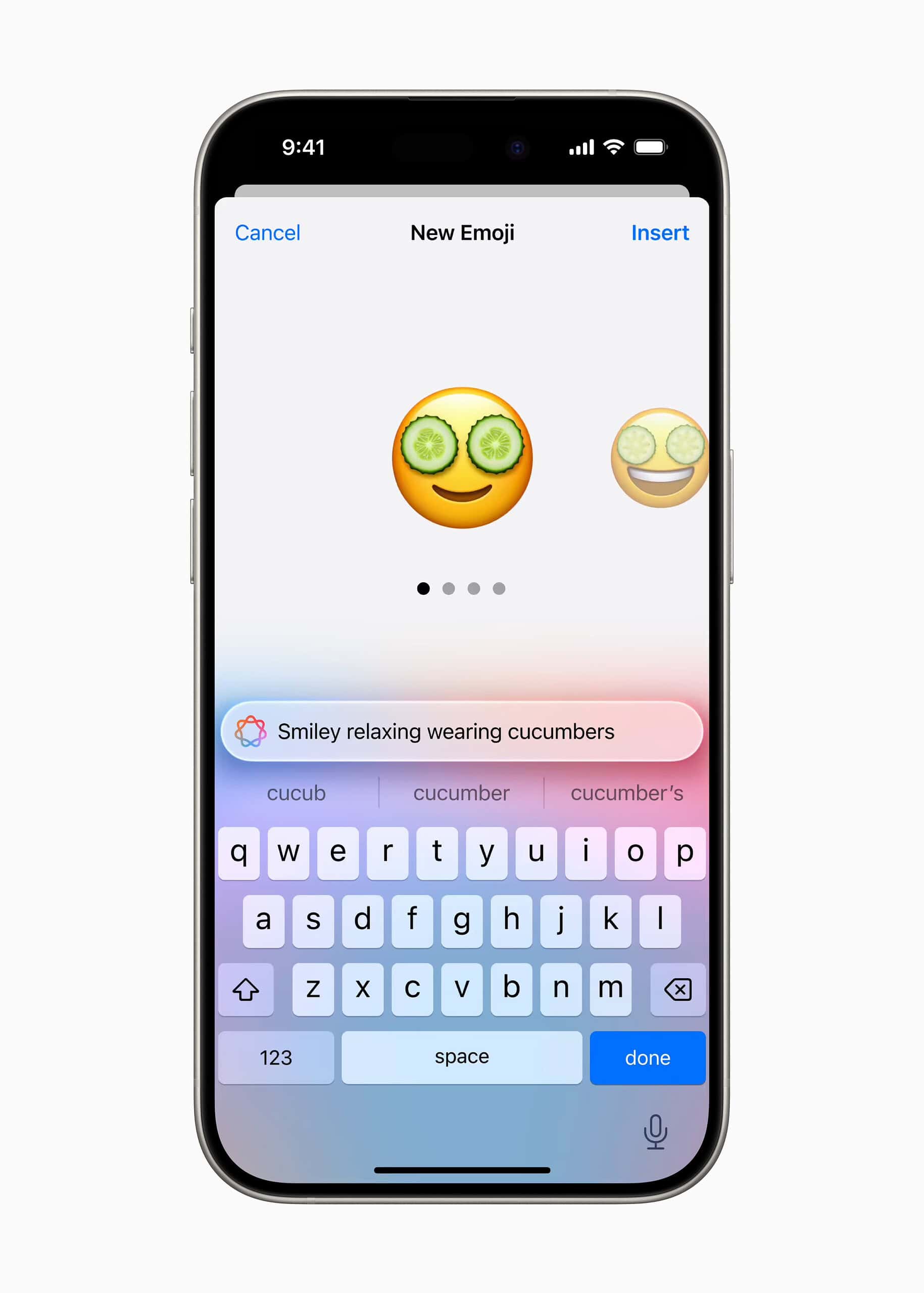 creating an emoji in ios 18