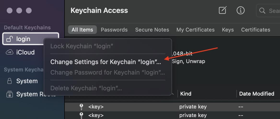 safari wants to access key in your keychain