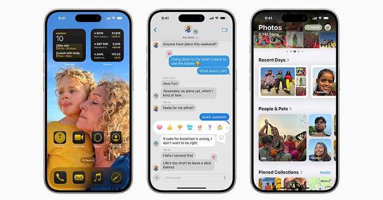 customize iphone home screen ios 18