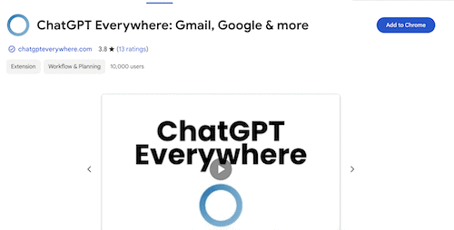 Download the ChatGPT Everywhere App