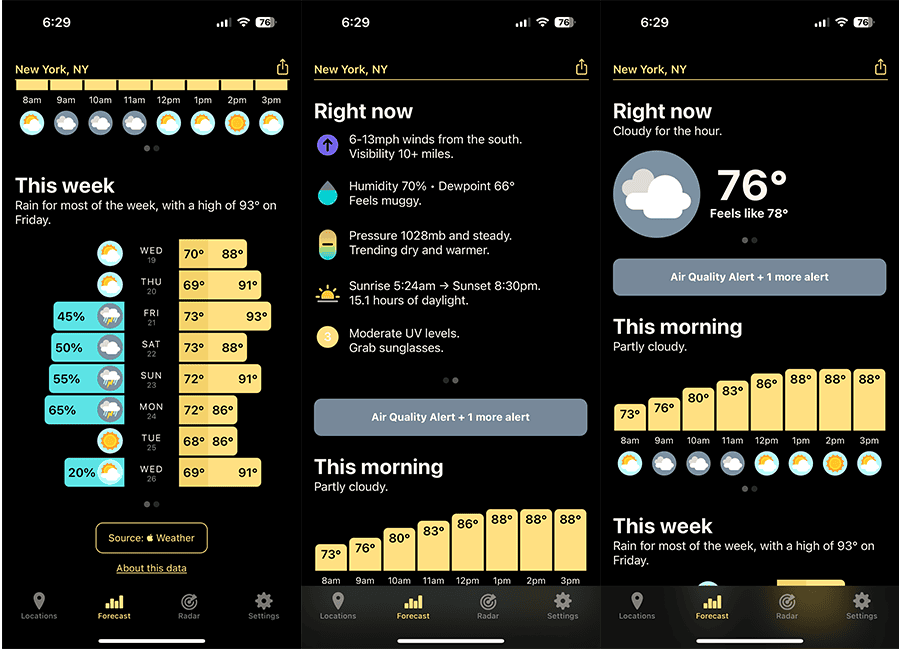 Hello Weather Screenshot