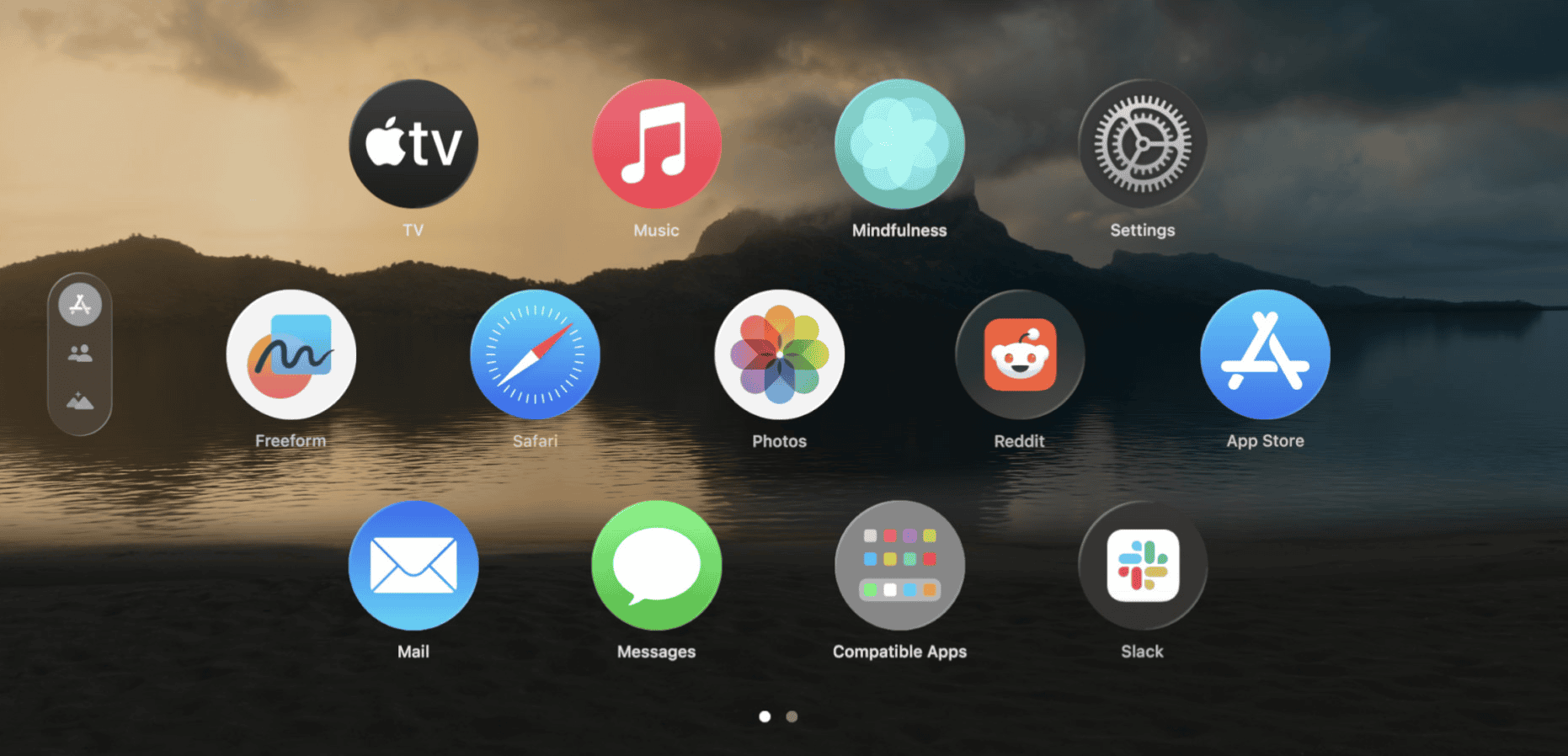 Home Screen Customization Tools on the Vision Pro