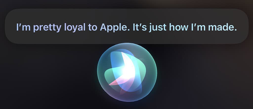 Asking Siri to choose between Windows and Mac