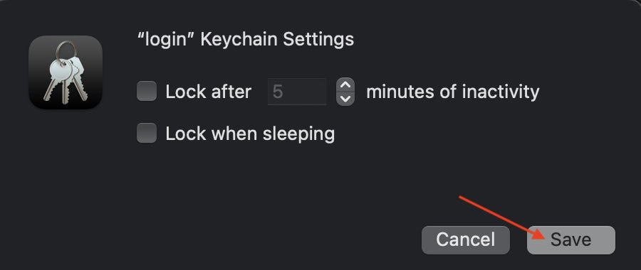 safari wants to access key in your keychain