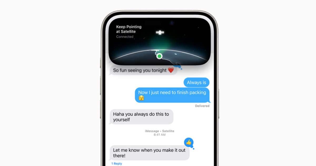 You Can Send Messages via Satellite on iOS 18, But There’s a Catch