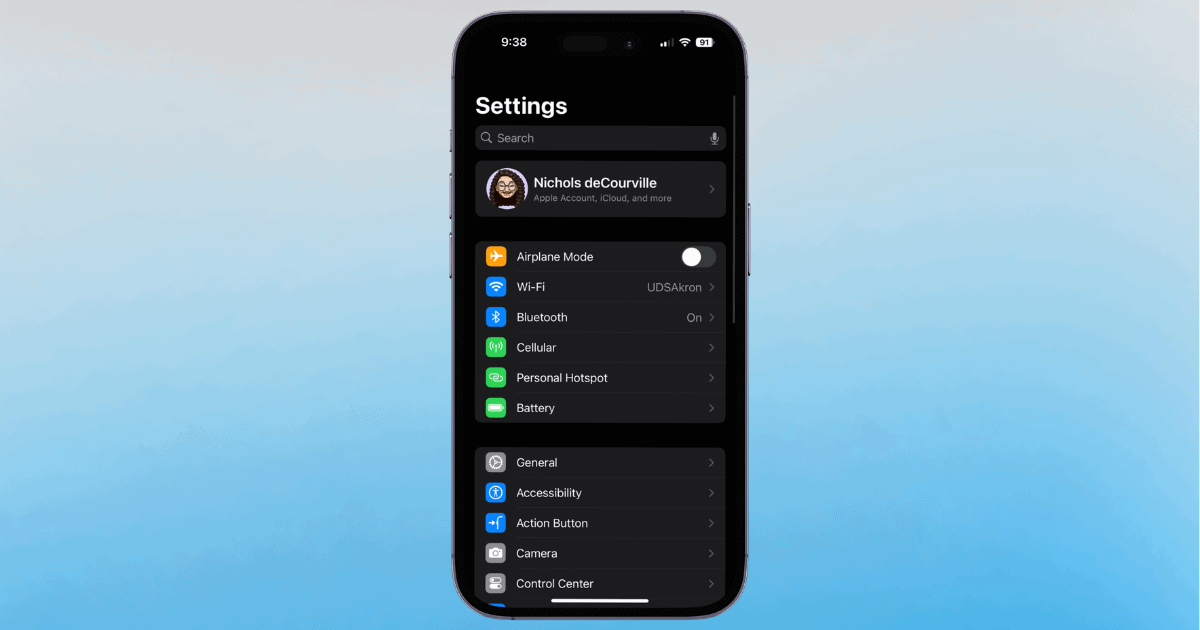 Navigating the New Settings App in iOS 18