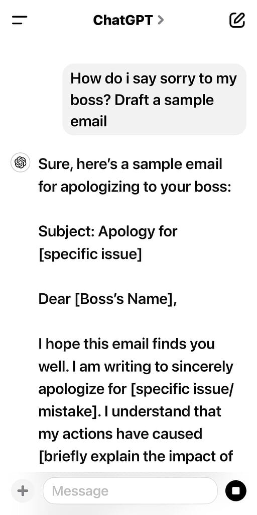 Sorry-Email-Boss