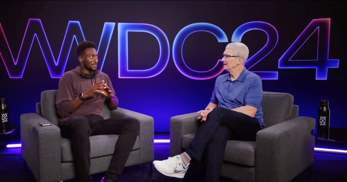 Tim Cook chats Apple Intelligence, Privacy, and More with Marques Brownlee