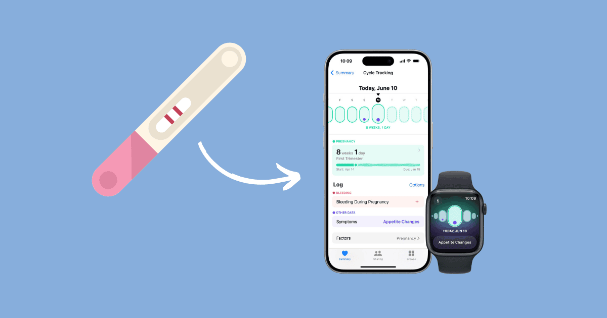Track Your Pregnancy with Cycle Tracking