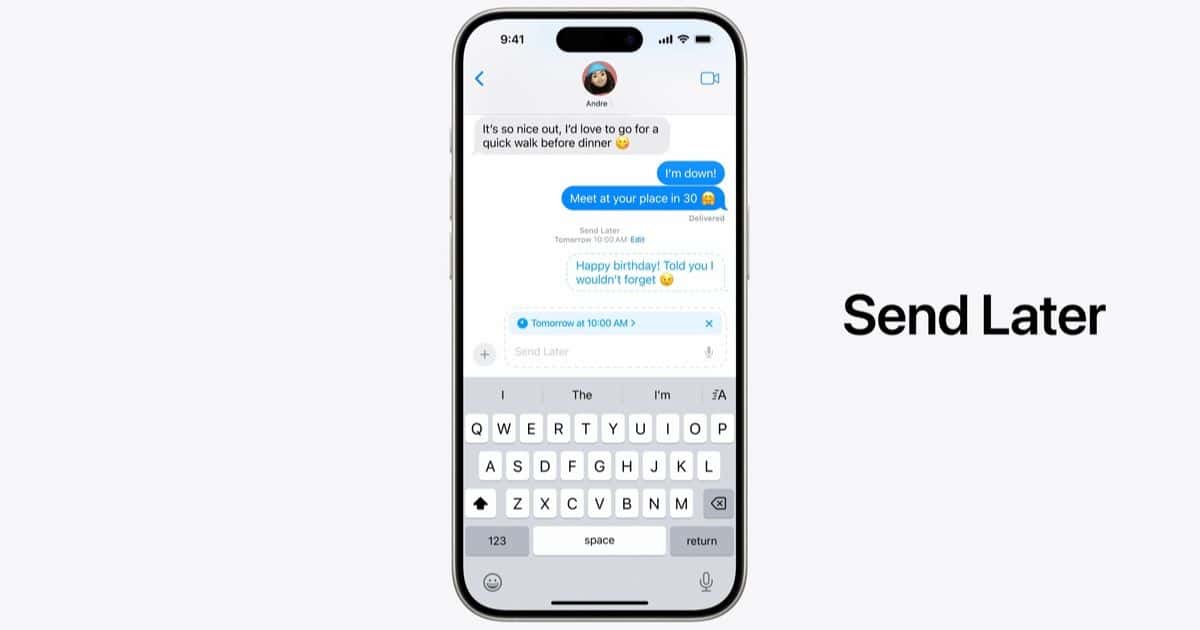 How to Schedule a Message in iOS 18, iPadOS 18, and macOS Sequoia