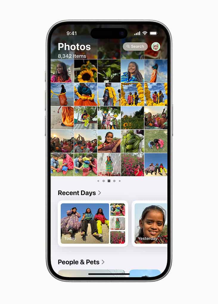 OS 18 Photo app