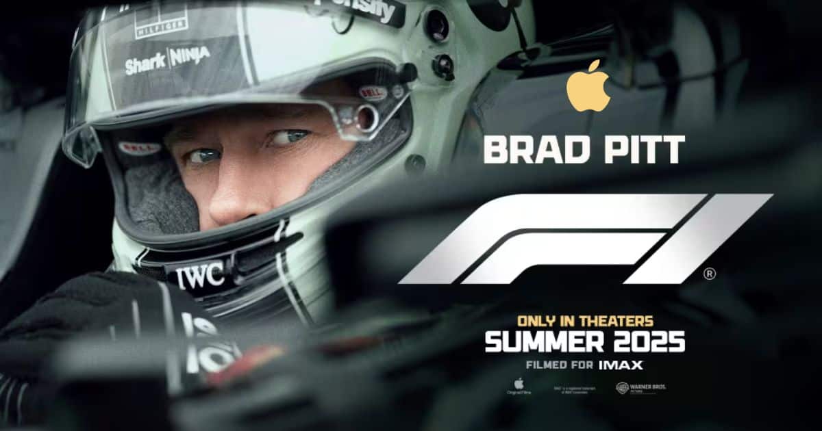 Brad Pitt’s Apple Original “F1” Movie Was Shot in an F2 Car