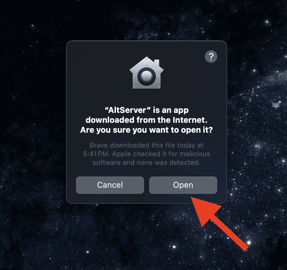 how to install altserver on mac