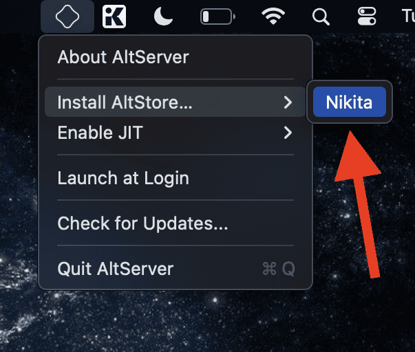 how to install altserver on mac