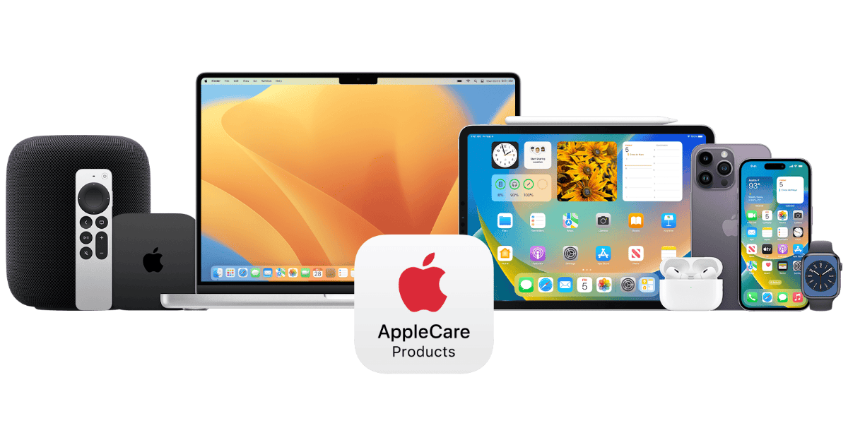 Products covered by AppleCare+