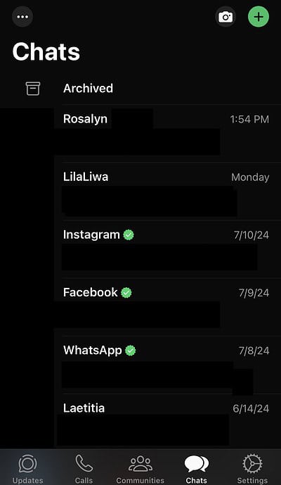 How to add Favorites on WhatsApp