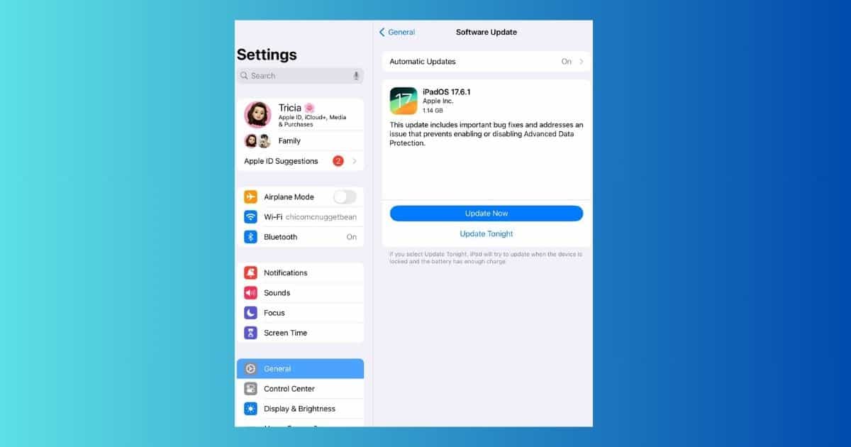How To Install iPadOS 17.6.1 on Your iPad