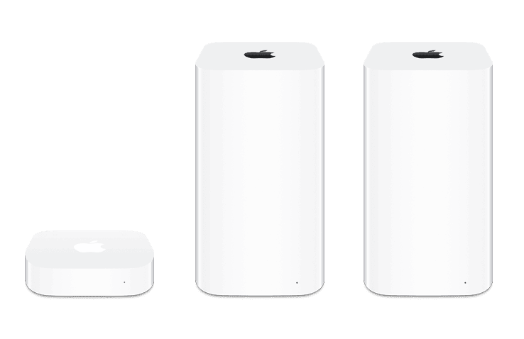 AirPort routers with Time Capsule