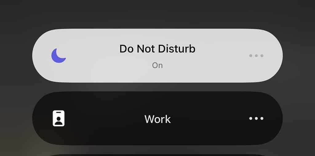 Do Not Disturb on an iPhone