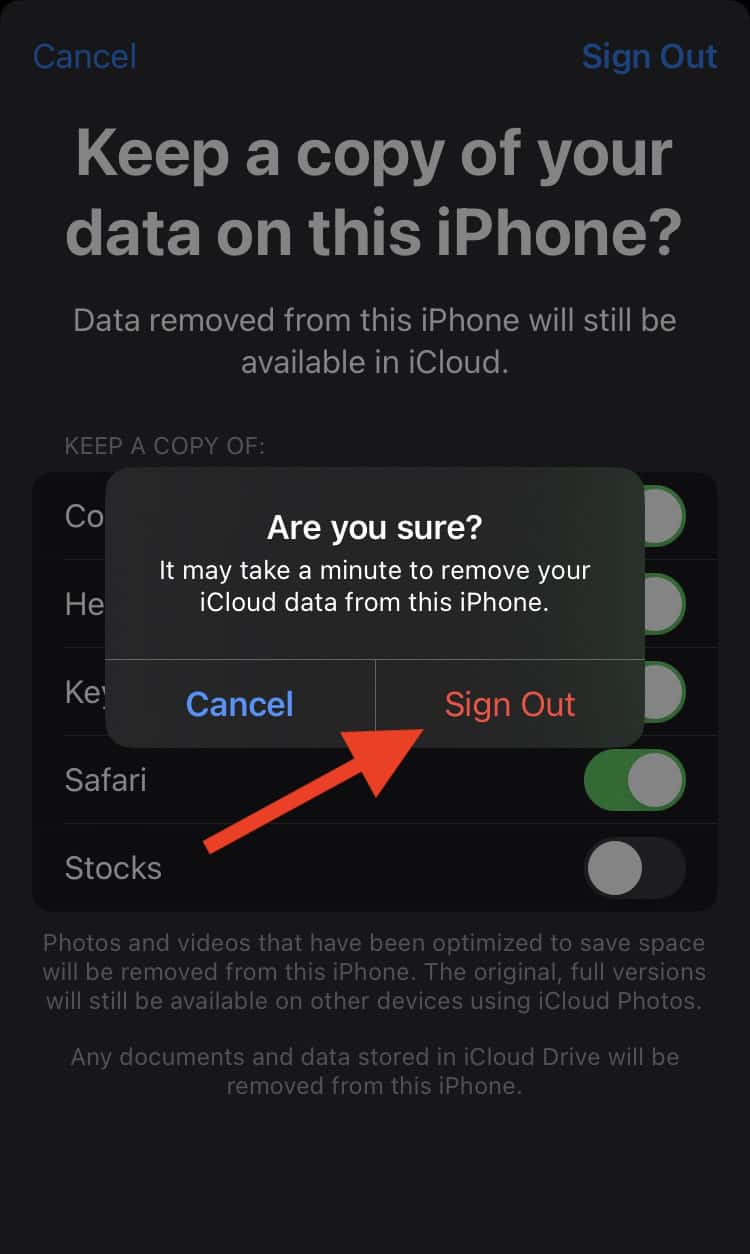 Phone freezes up every time I open Messages - how to sign out of iCloud