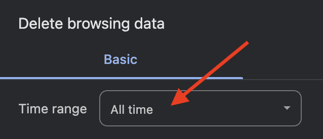 how to clear cache on chrome