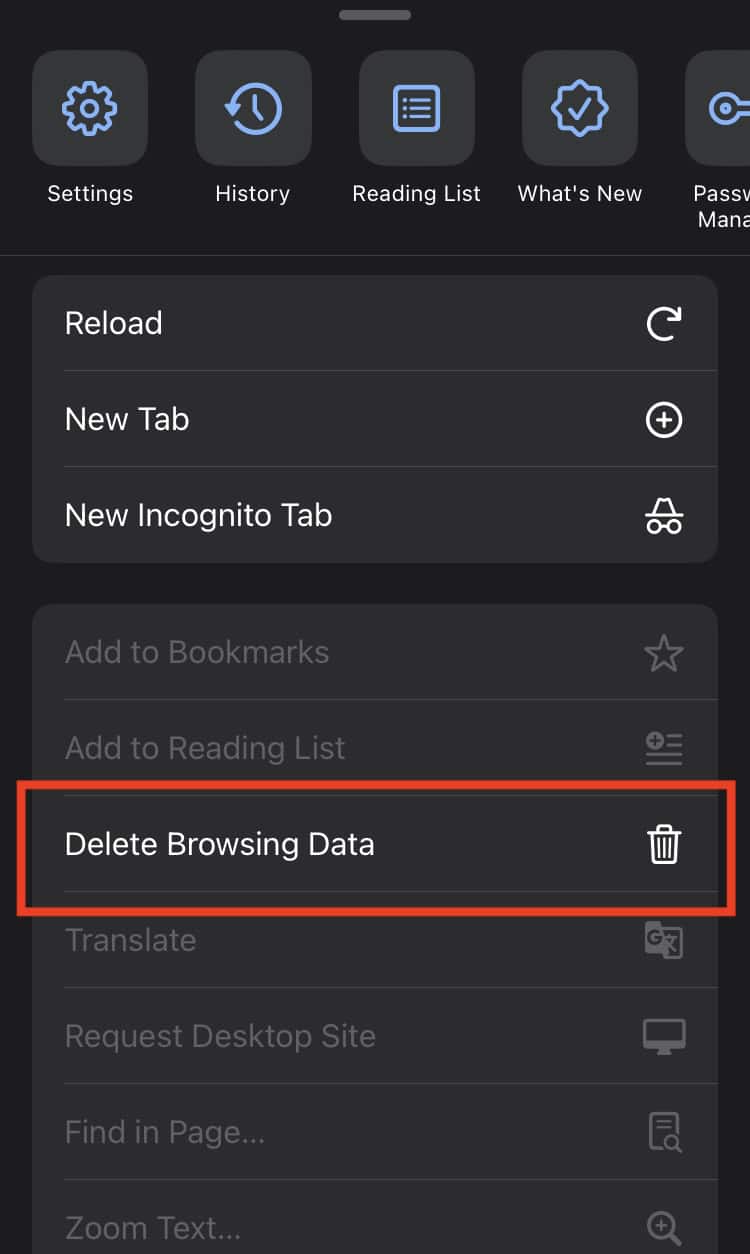 how to clear browser history on chrome app