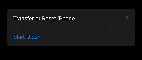 Shutting Down an iPhone