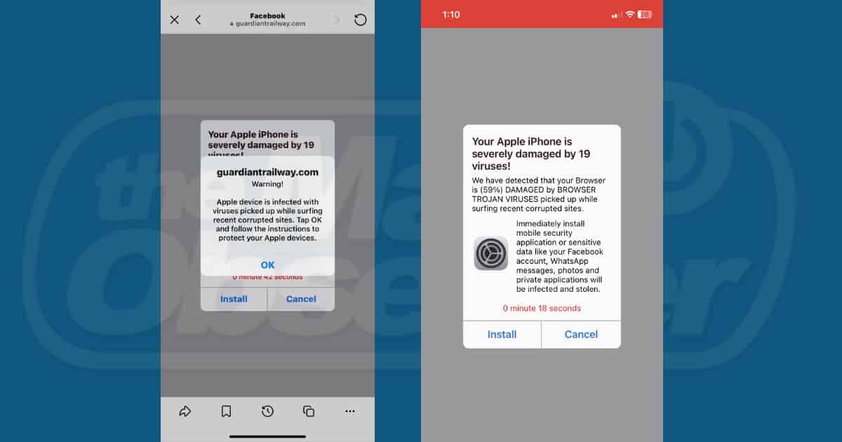 How To Remove Guardiantrailway Browser Pop-up on iPhone