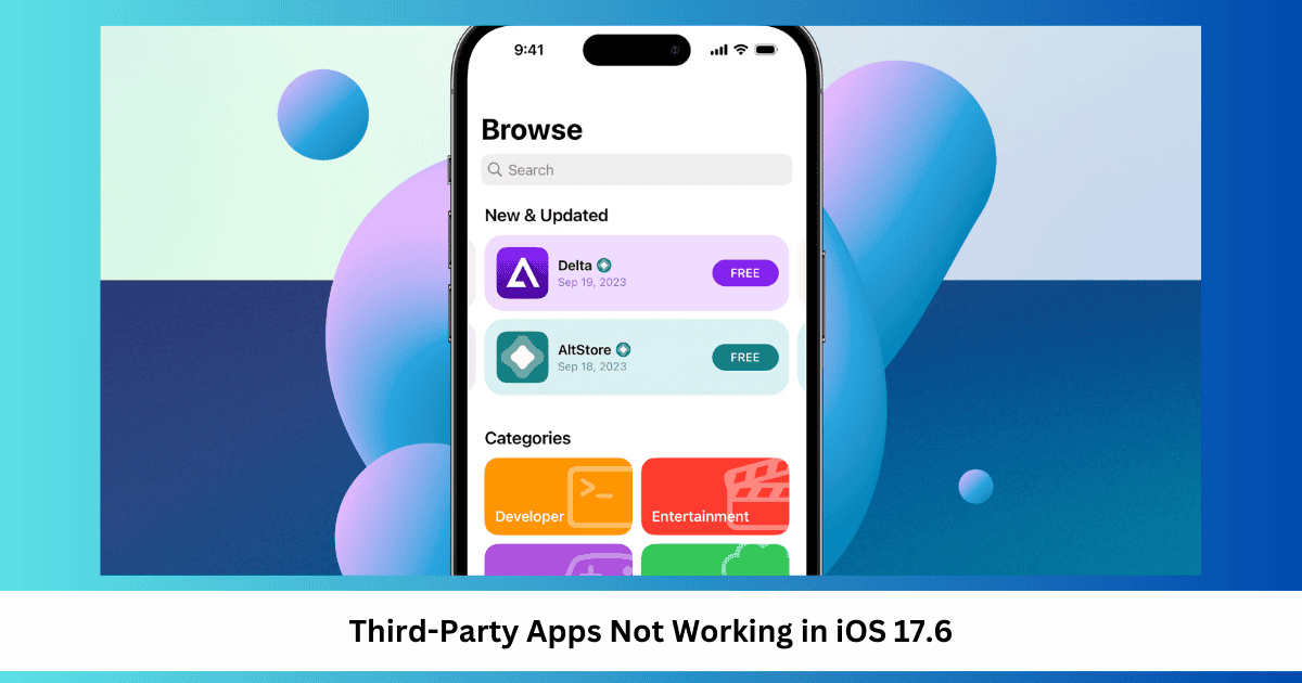 (Fix) Third-party apps not working after iOS 17.6 update