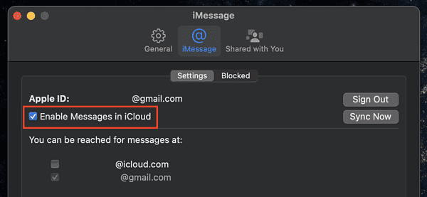 how to log in to imessage on mac