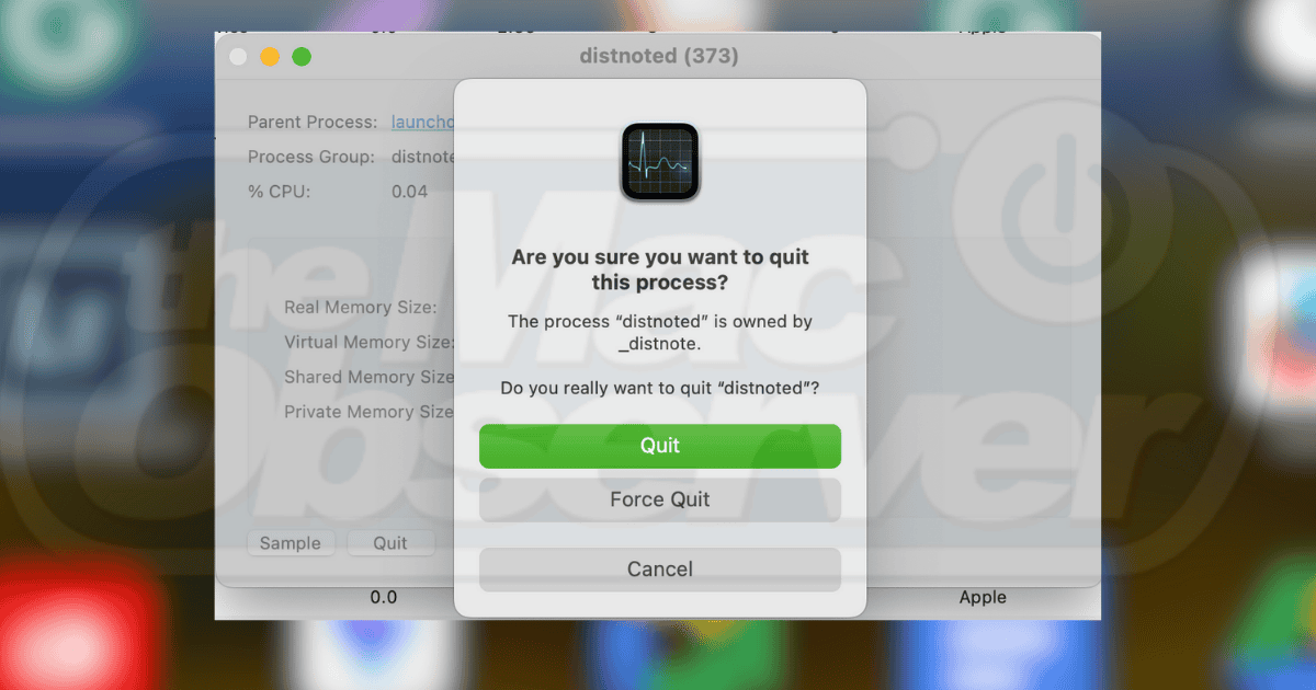 How to Fix Distnoted High Memory Usage on Mac