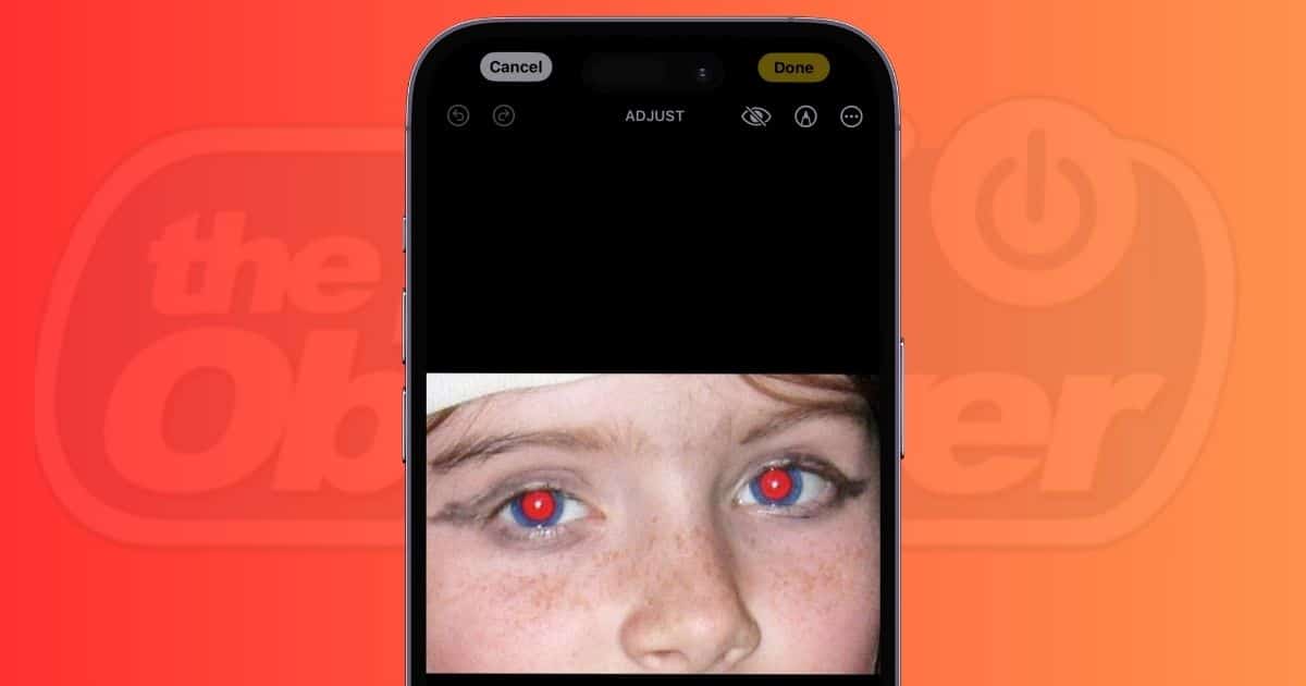 How To Fix Red Eyes in Photos on iPhone