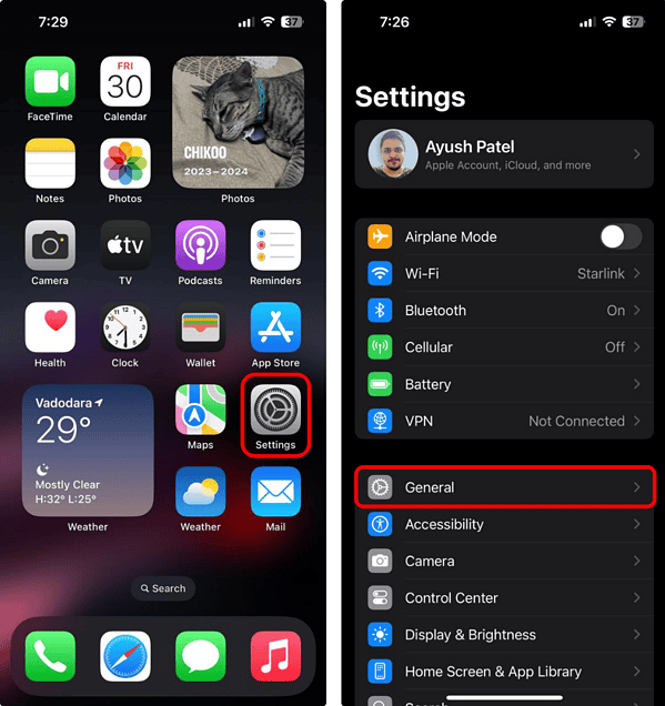 go-to-settings-General