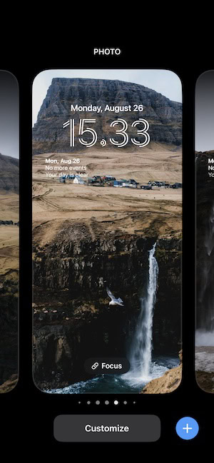 Choose a different wallpaper on your iPhone