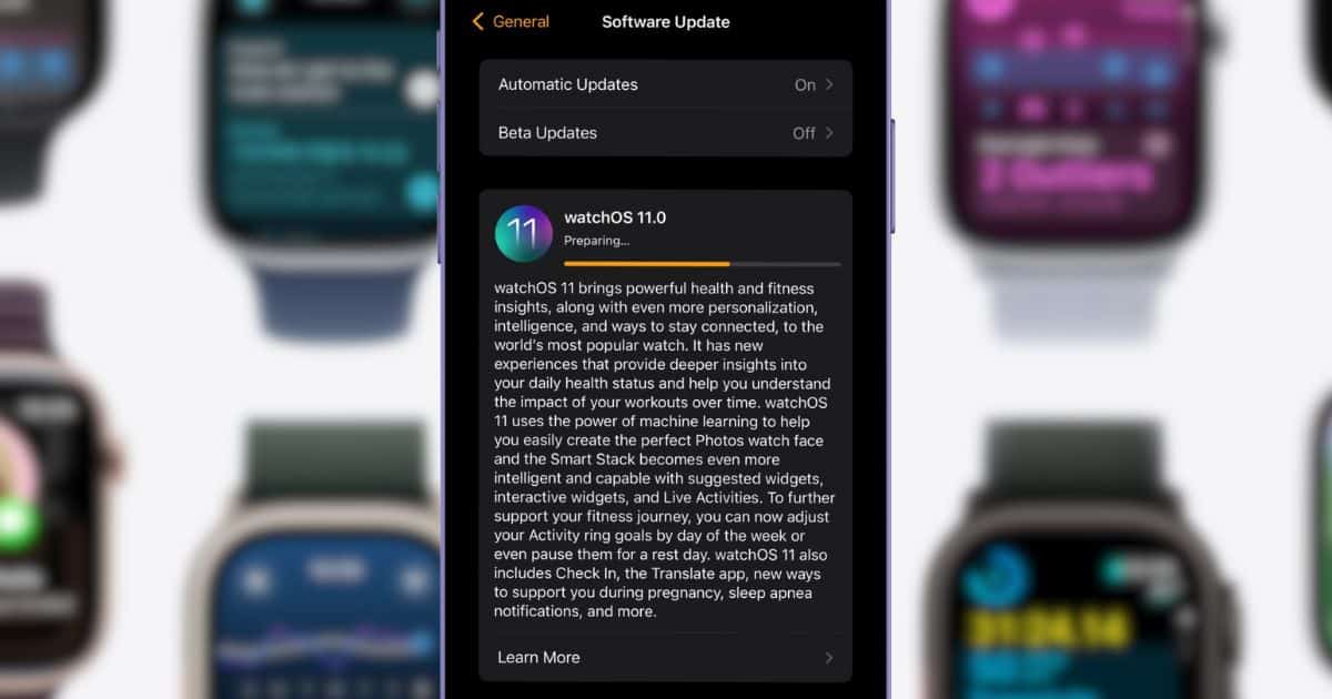 How To Install watchOS 11 on Your Apple Watch