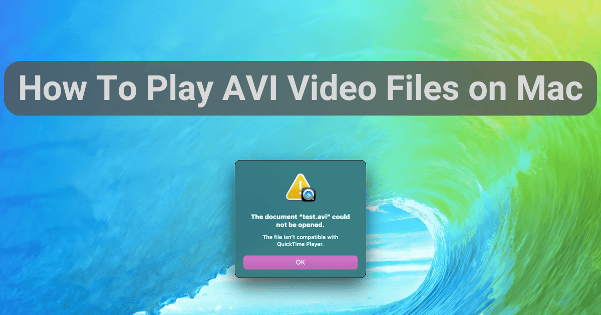 How To Play AVI Video Files on Mac [5 Solutions]