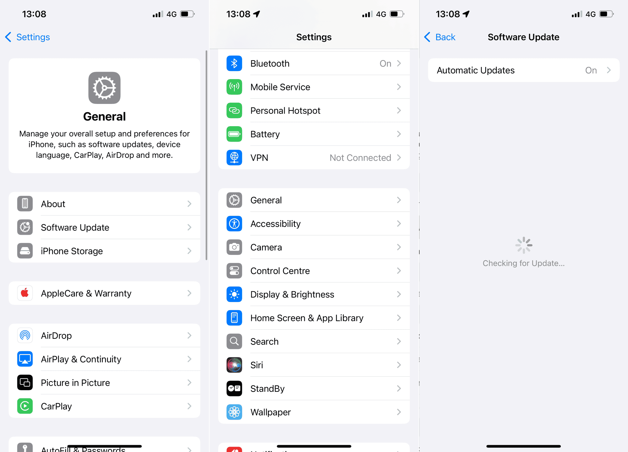 check for updates ios 18