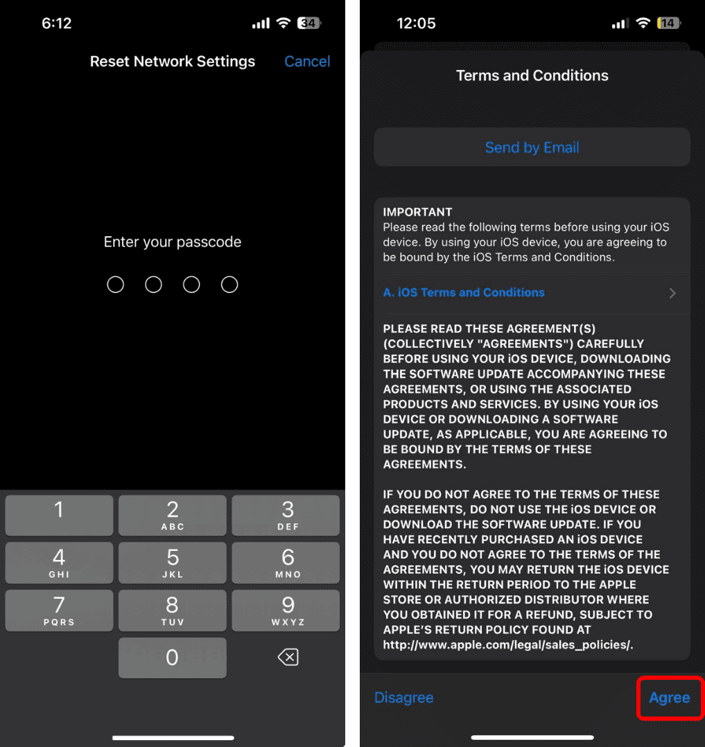 enter-passcode-and-tap-Agree