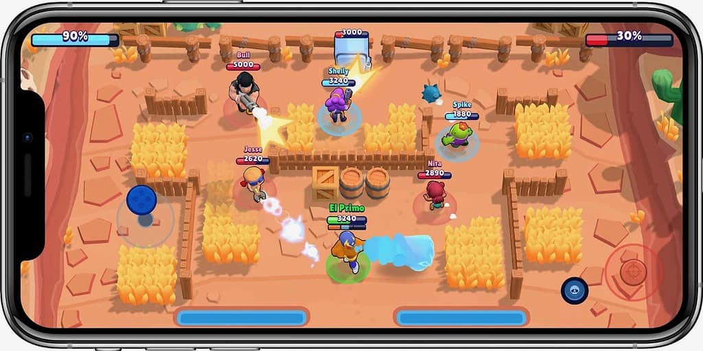 Brawl Stars screenshot on iPhone