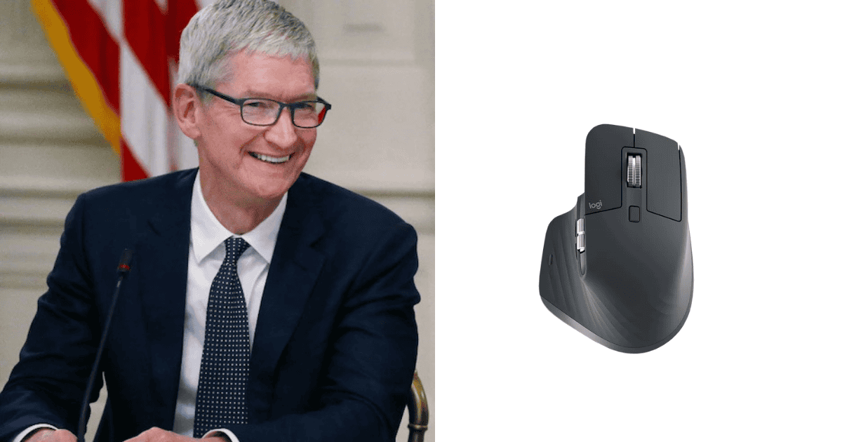 Apple CEO Uses 15 Apple Devices Per Day but Prefers Logitech Mouse Over Apple’s Magic Mouse