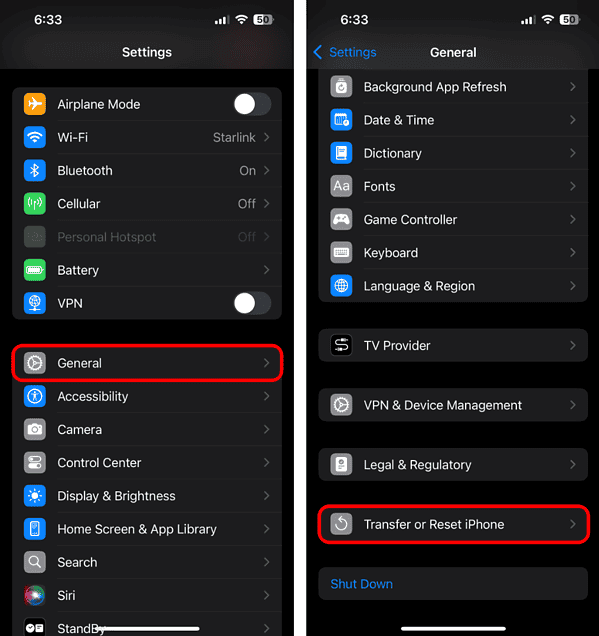 go-to-general-transfer-or-reset-iPhone