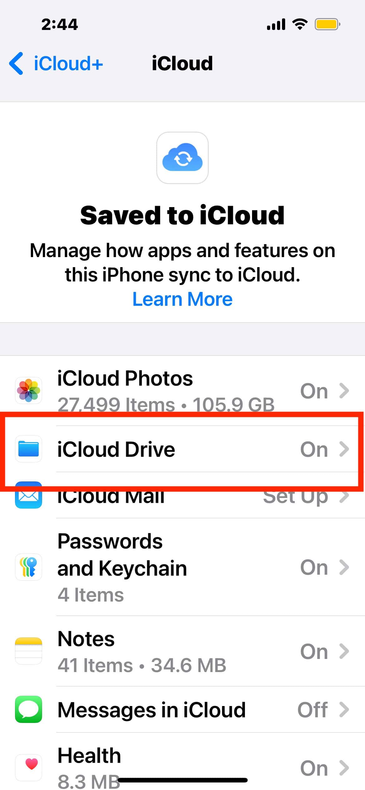 iCloud-Drive-Sync