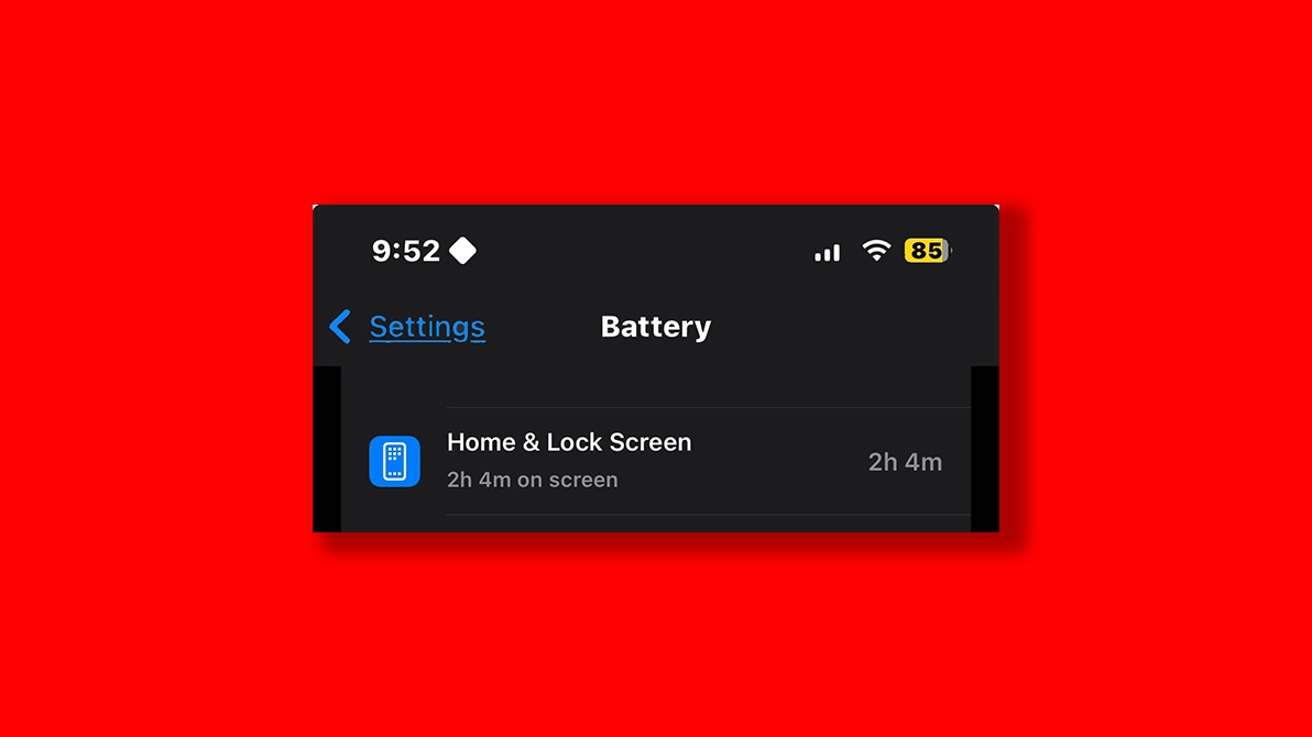 How to Fix “Home & Lock Screen” Drains Battery on iOS 18