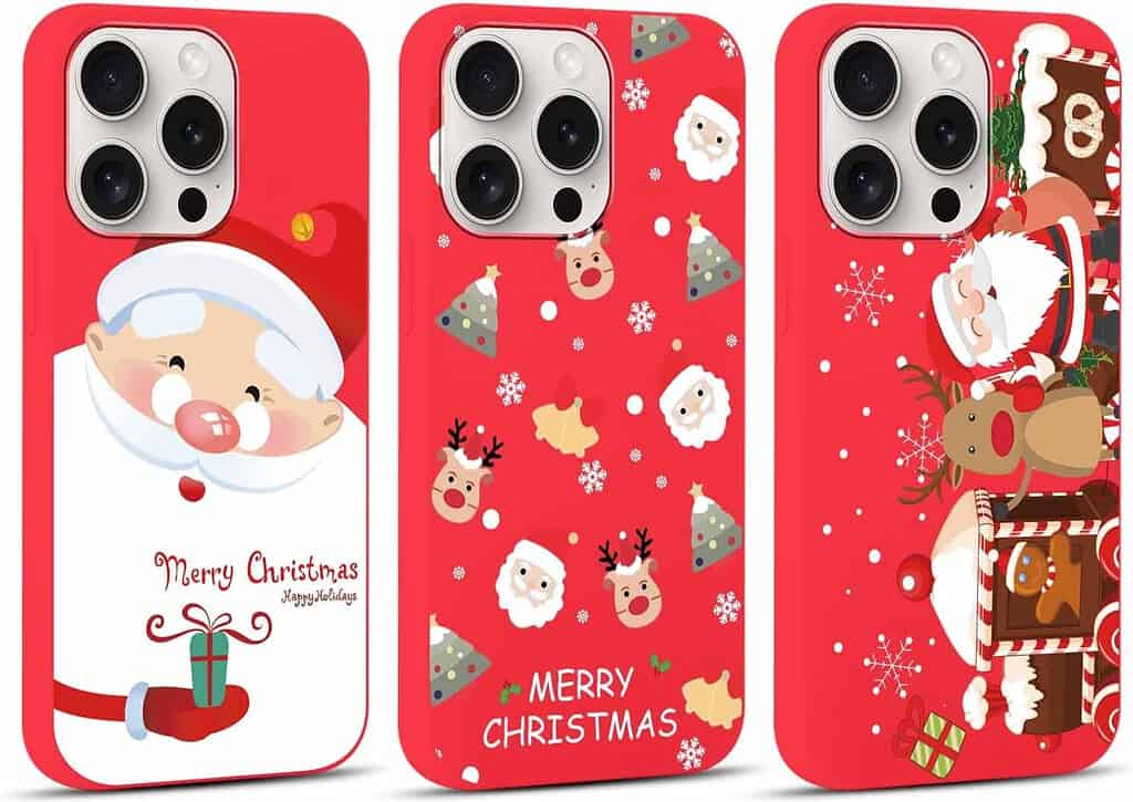 3 christmas cases iphone 16 pro max